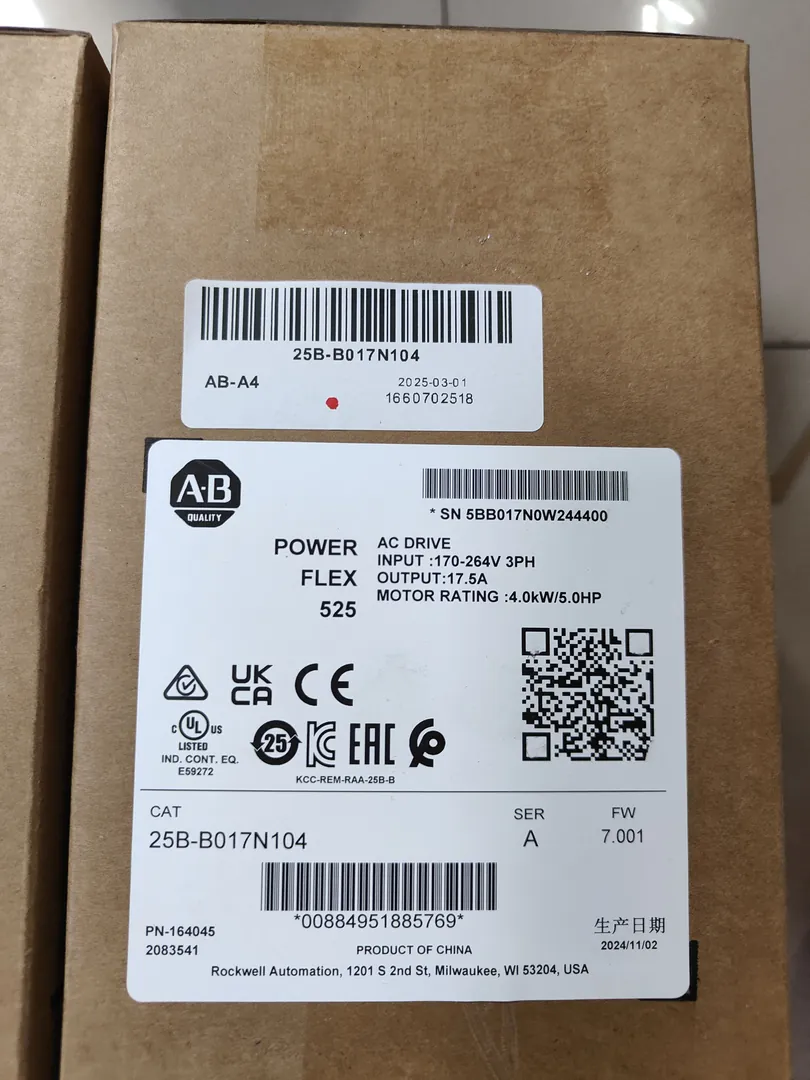 PowerFlex 525 17 A 240 V AC 3~