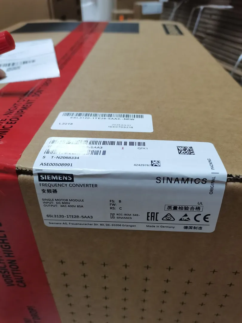 Single Motor Module (1 axis) SINAMICS S120