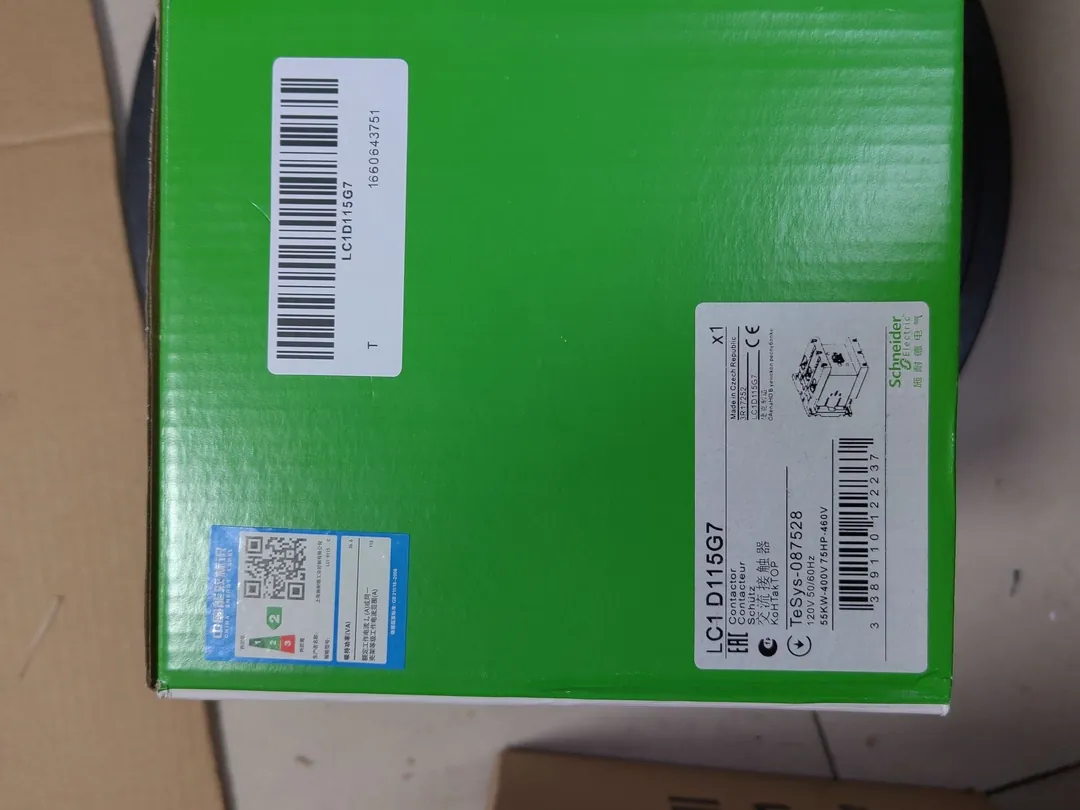TeSys D contactor 115 A