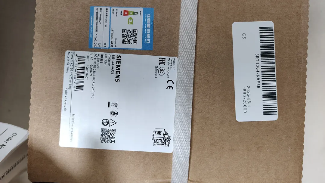 SIRIUS 3RT1 contactor S10