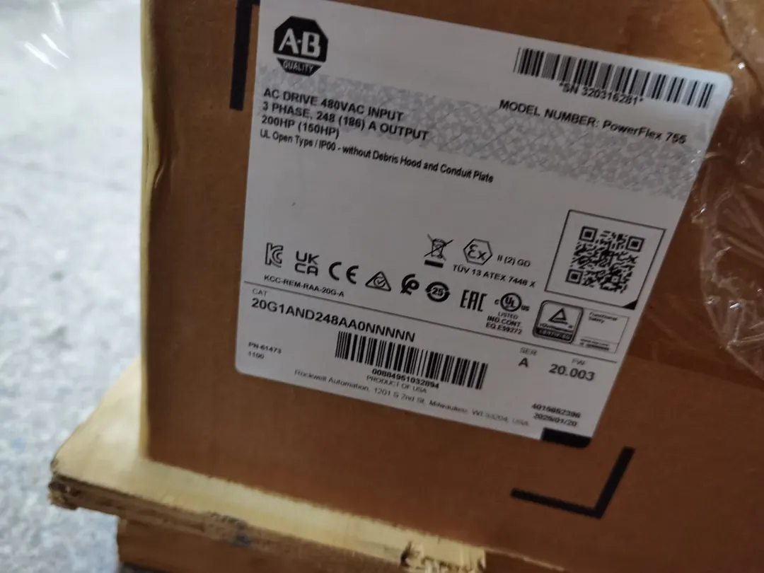 PowerFlex 755 VFD 248 A
