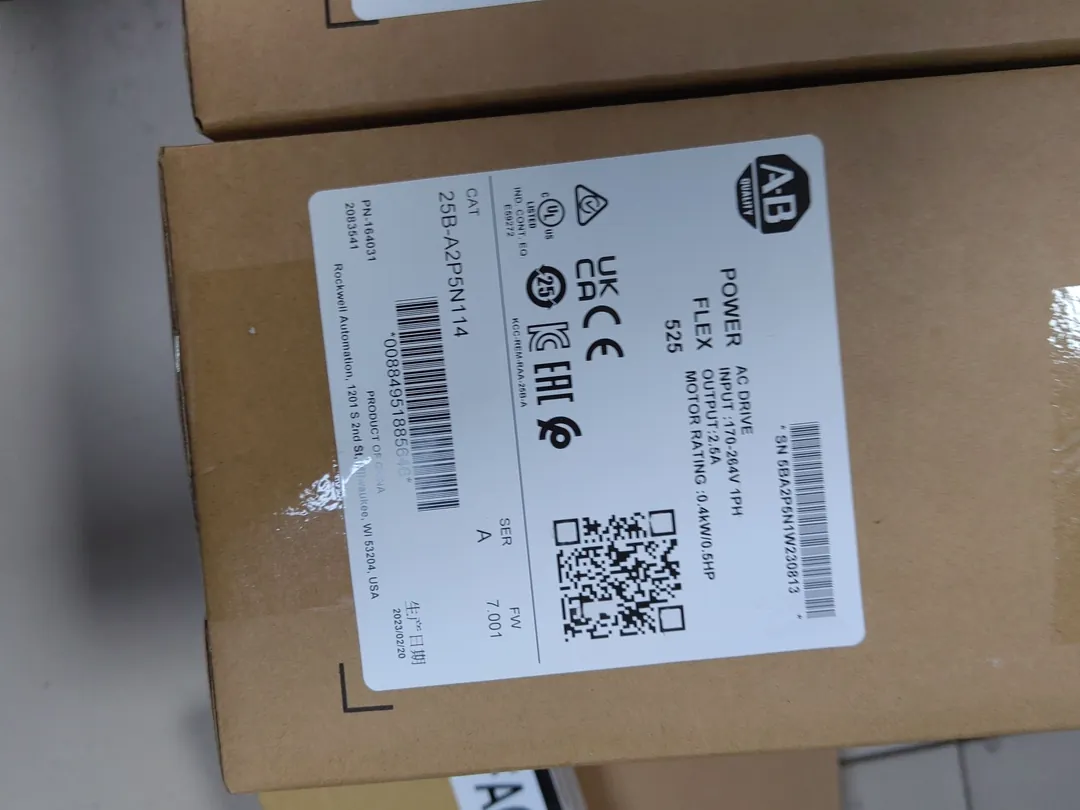 PowerFlex 525 2.5 A 240 V AC 1~