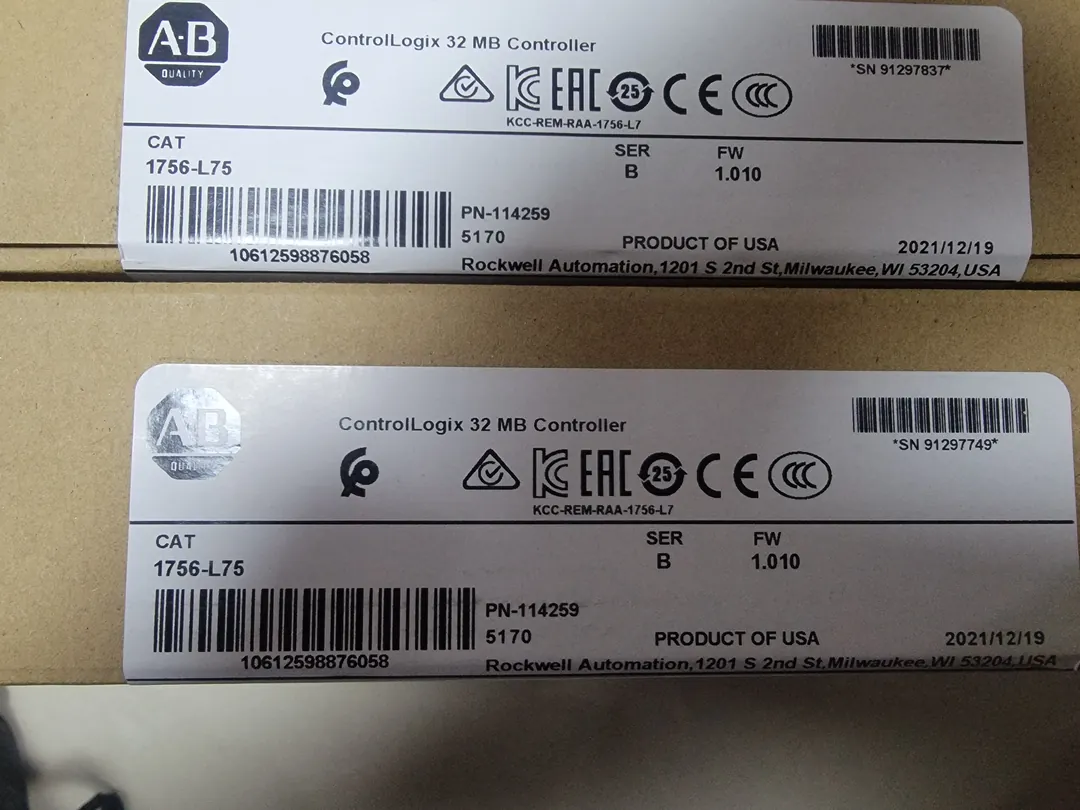 ControlLogix 5570 controller