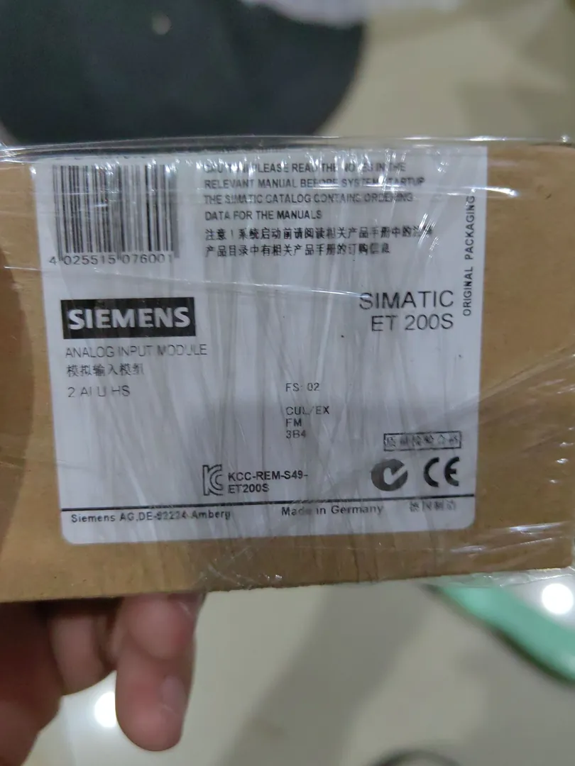 ET 200S analog input module
