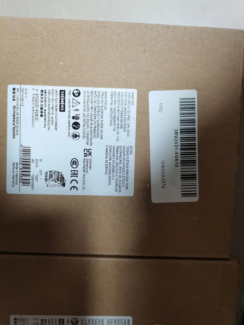 SIRIUS 3RV2 MPCB S2