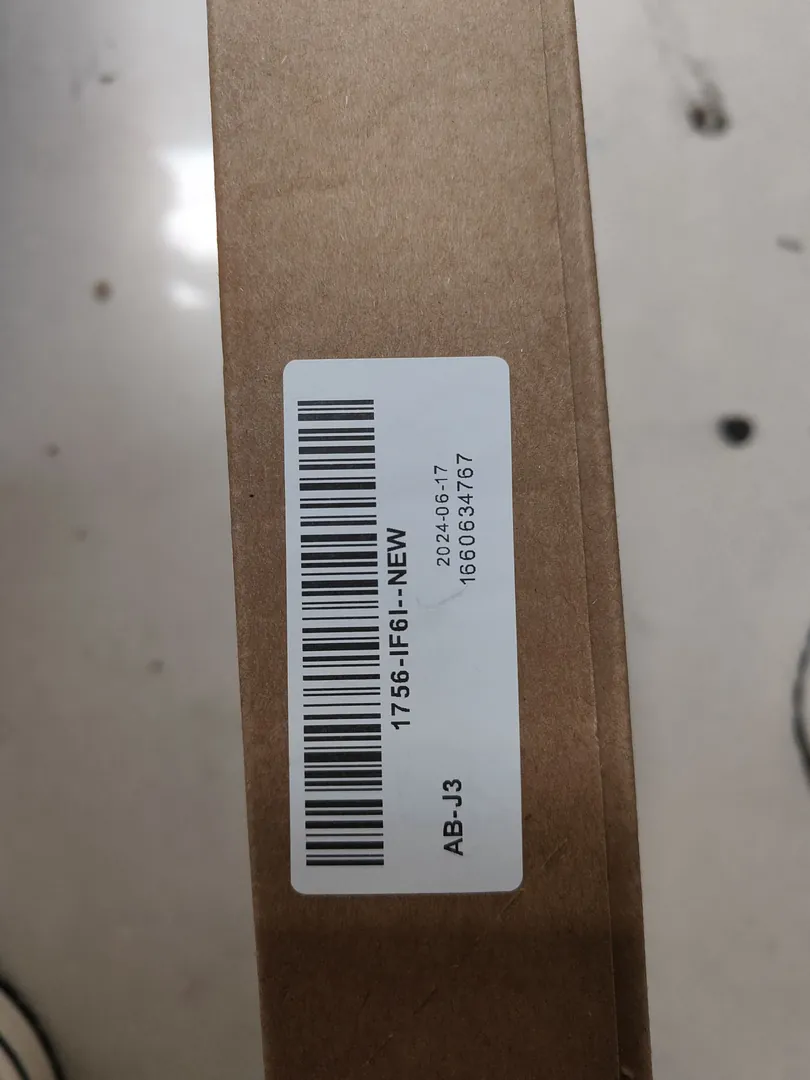 ControlLogix 1756 analog input module (6 channels)