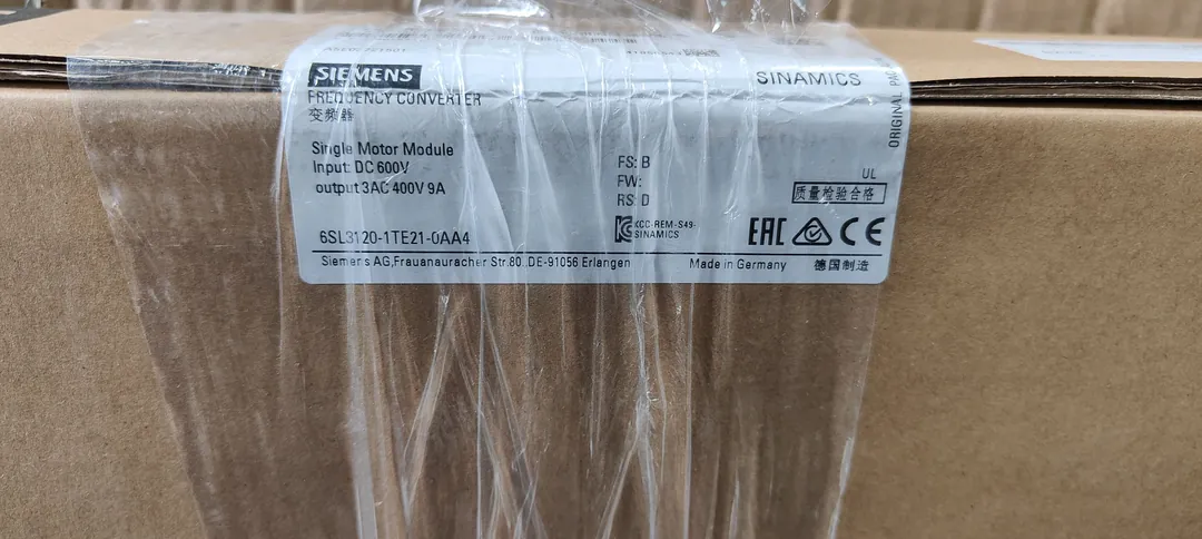 Single Motor Module (1 axis) SINAMICS S120