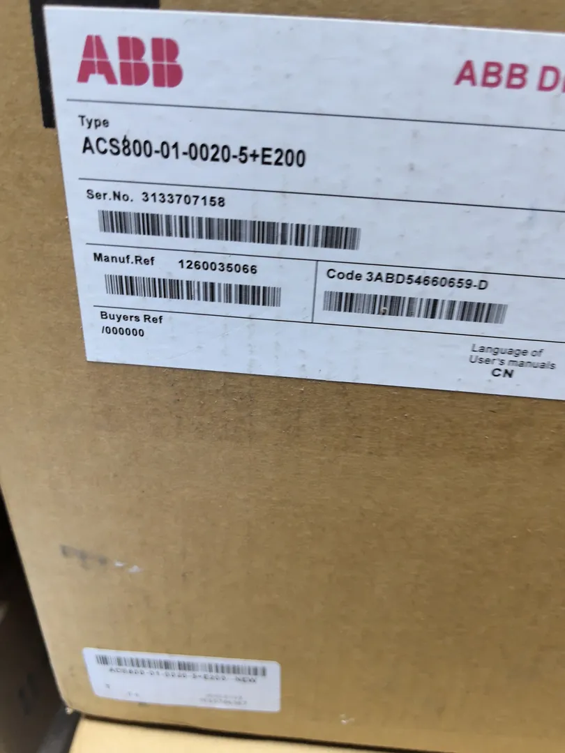 ACS800 VFD