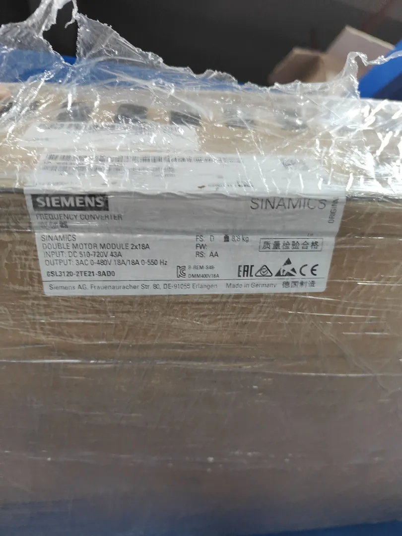 Double Motor Module (2 axes) SINAMICS S120