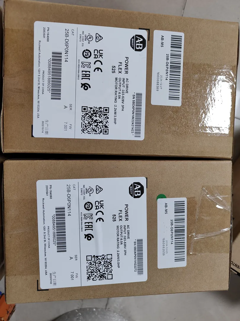PowerFlex 525 6 A 480 V AC 3~