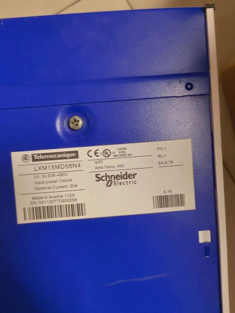 Lexium 15 servo drive