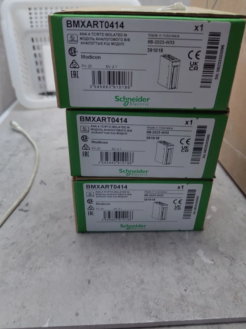 Temperature input module (4, RTD/TC)