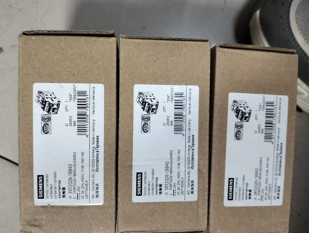 SIRIUS 3RT2 contactor S0