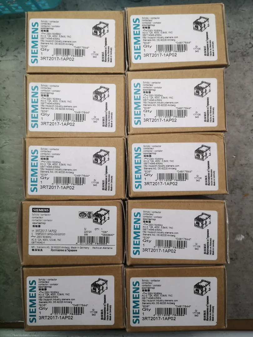 SIRIUS 3RT2 contactor S00