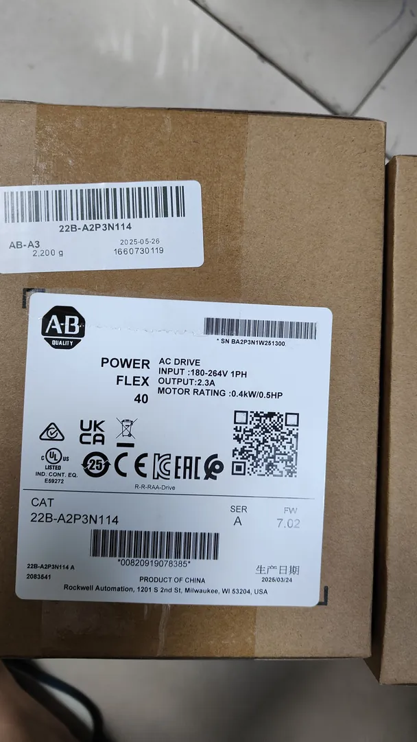 PowerFlex 40 VFD 2.3 A